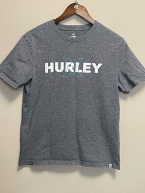 Hurley Grey Logo Tee Women’s Medium